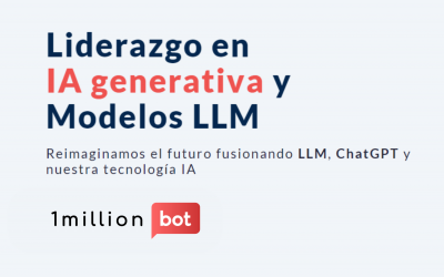 1MillionBot asume el liderazgo en IA generativa y reinventa el futuro con soluciones innovadoras